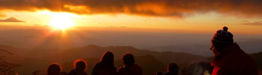 Por do Sol na Serra Fina - Pedra da Mina